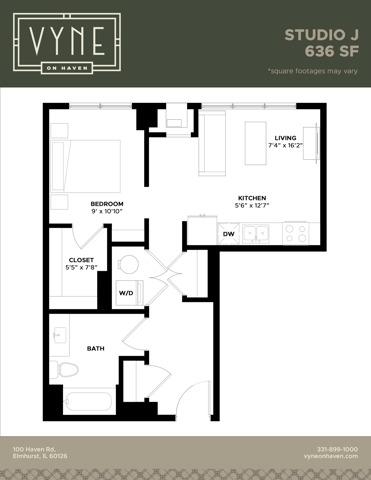Final - Vyne On Haven - Floor Plans - STUDIO J - TYPE B
