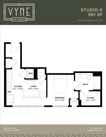 Final - Vyne On Haven - Floor Plans - STUDIO K - TYPE B
