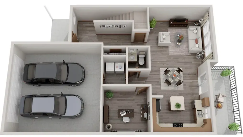 Canter Duplex First Floor