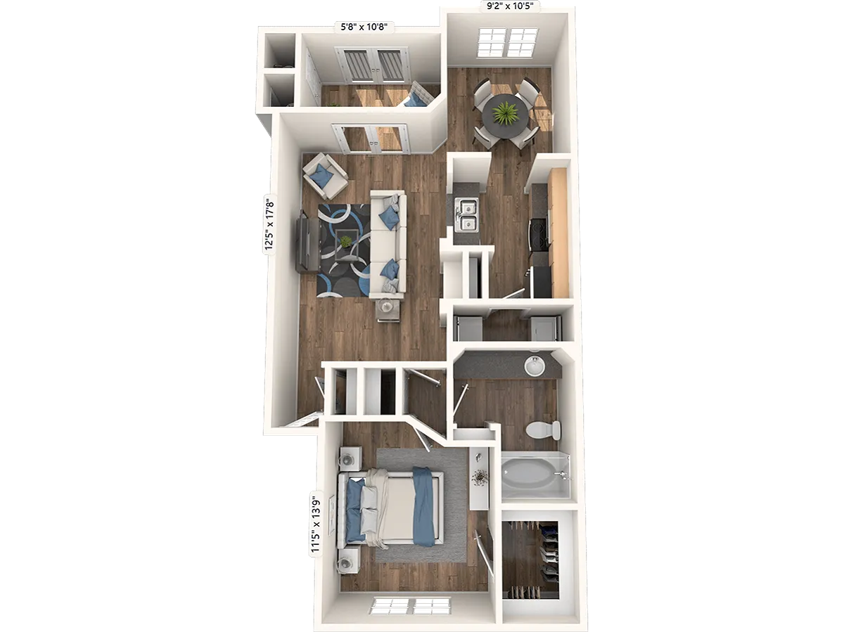 Andorre 1 Bed Apartment Riviera at West Village