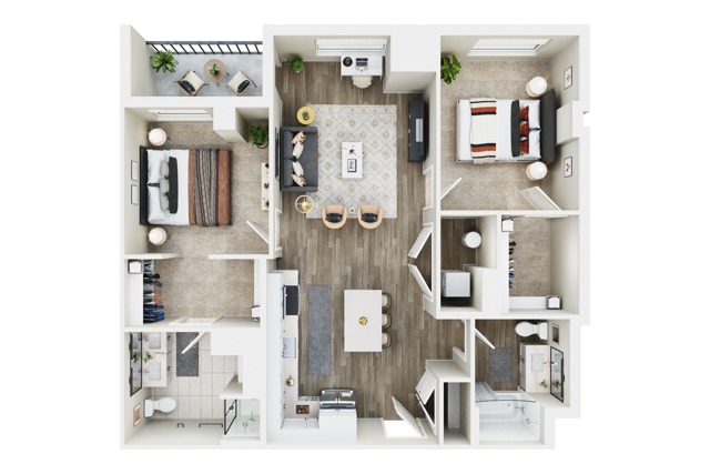 Final Updated - Vyne on Haven - Unit - 2 Bed C, Adaptable