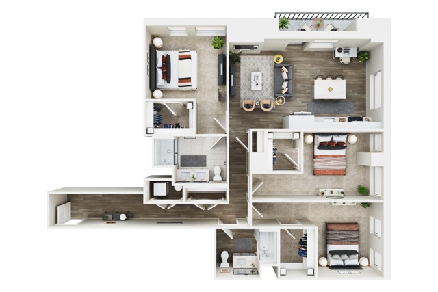 Final Updated - Vyne on Haven - Unit - 3 Bed A Type B