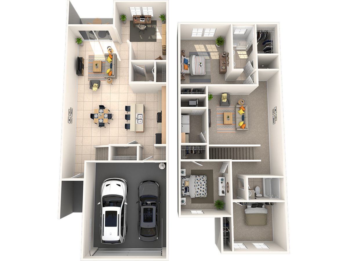 3 Bedroom 2 Bath Kissimmee Houses For Rent Alexander Park