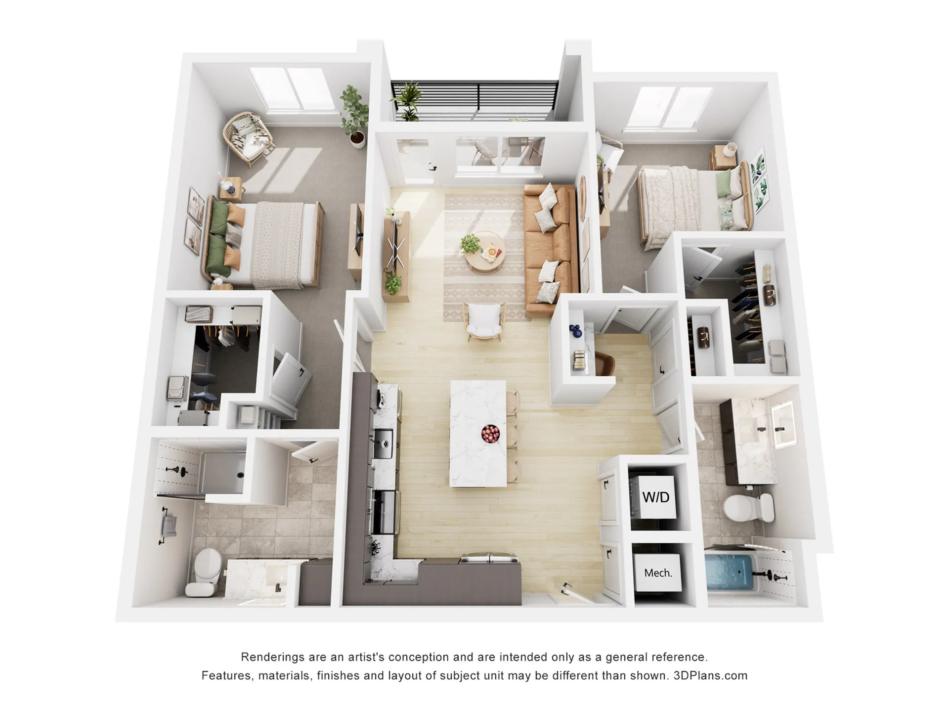 2 Bedroom