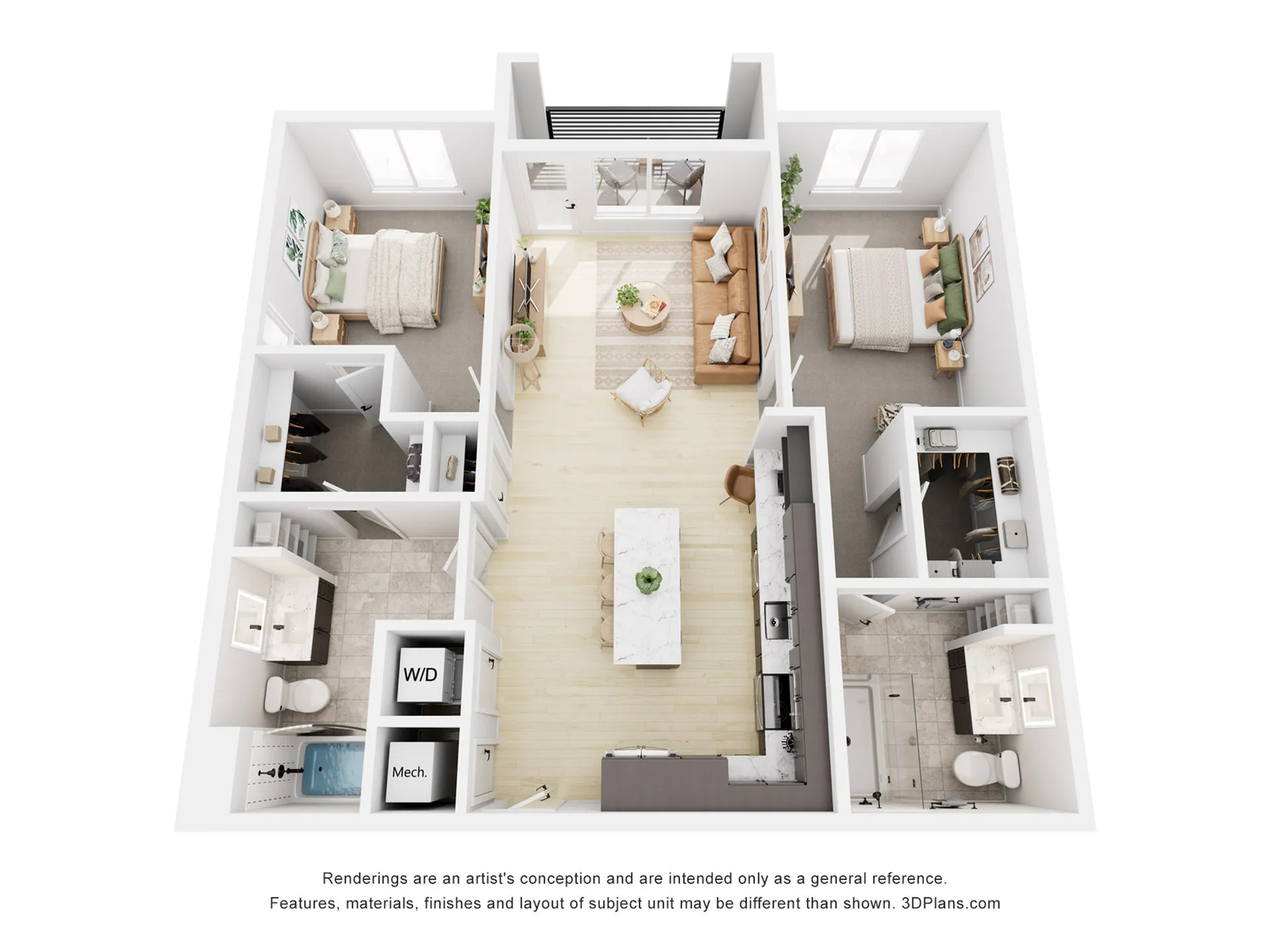 2 Bedroom
