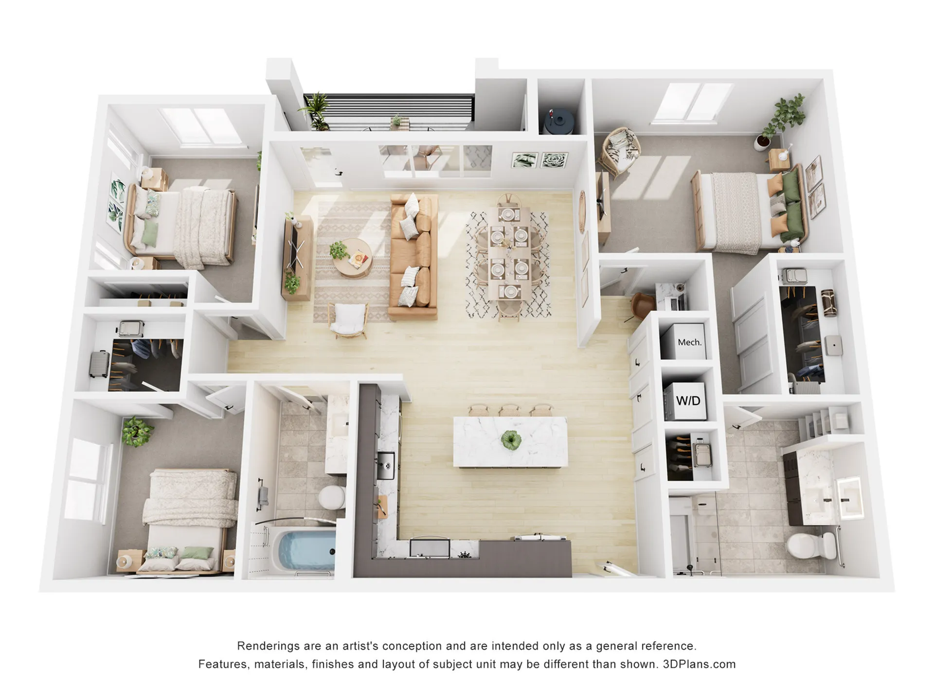 3 Bedroom