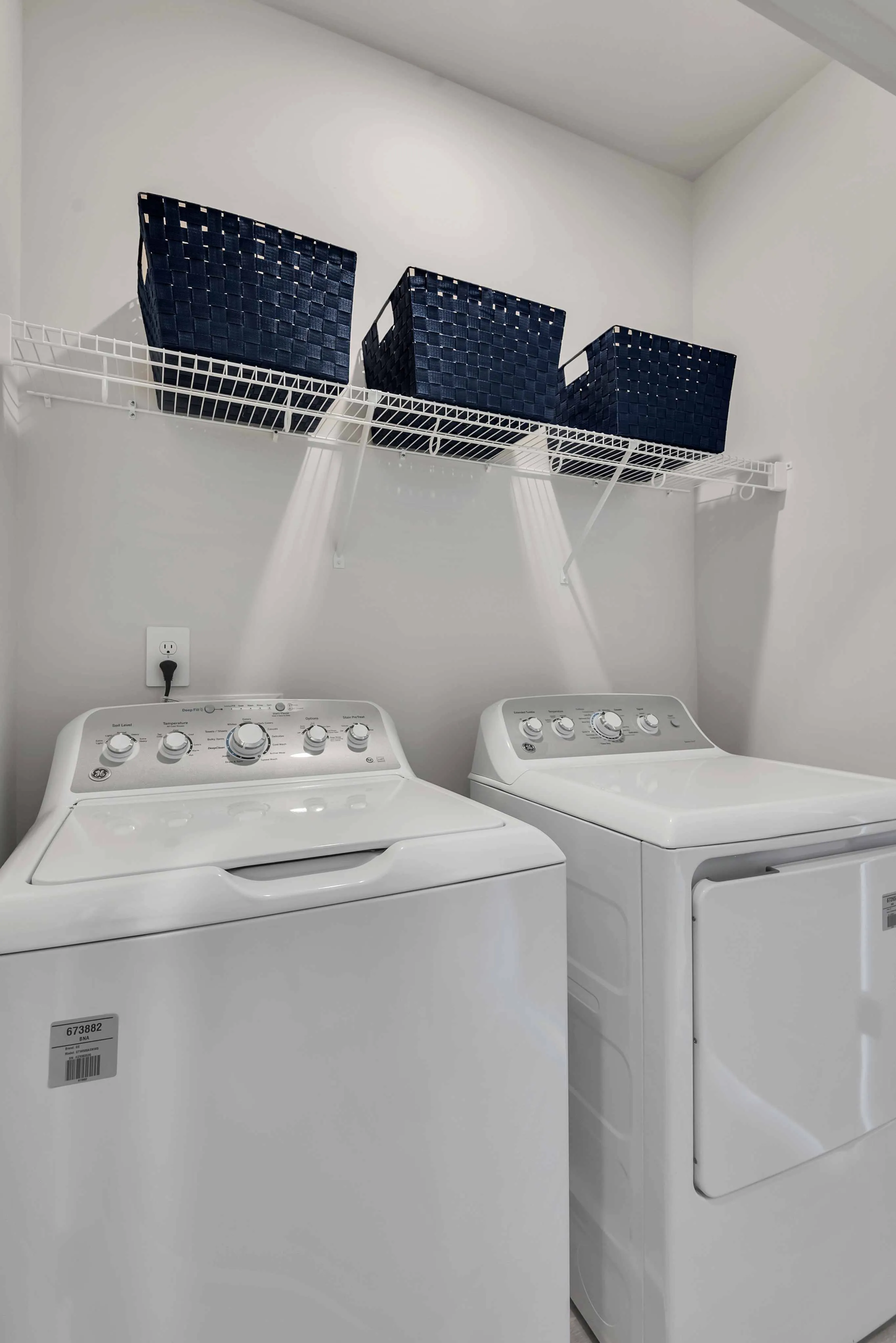 Full size washer and dryer