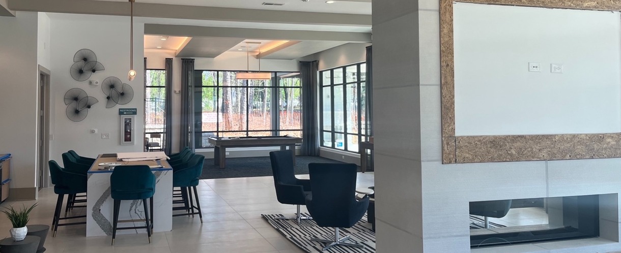 Spacious Resident Clubhouse