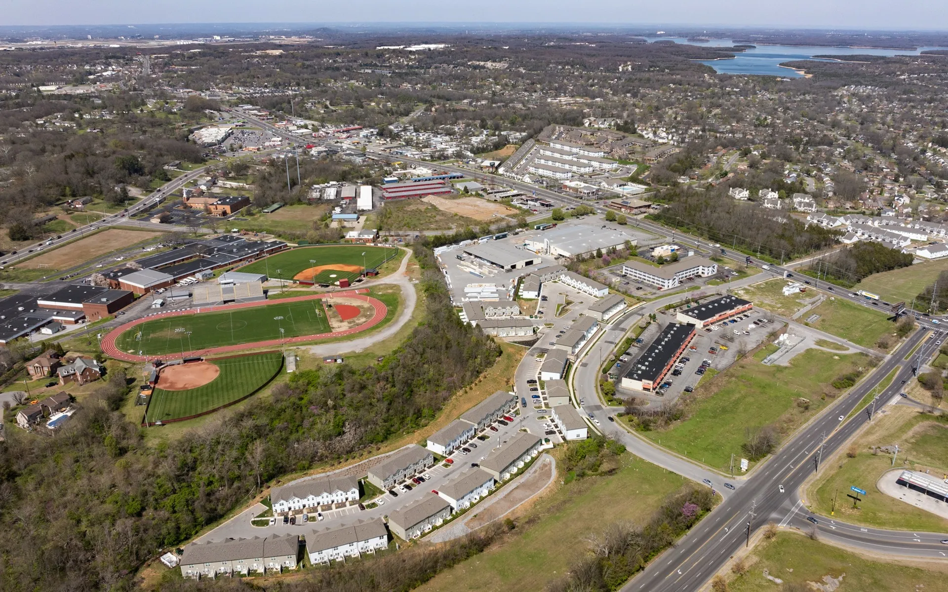 Townhome Community Townes at Hamilton