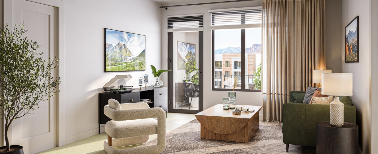 Spacious Living Room