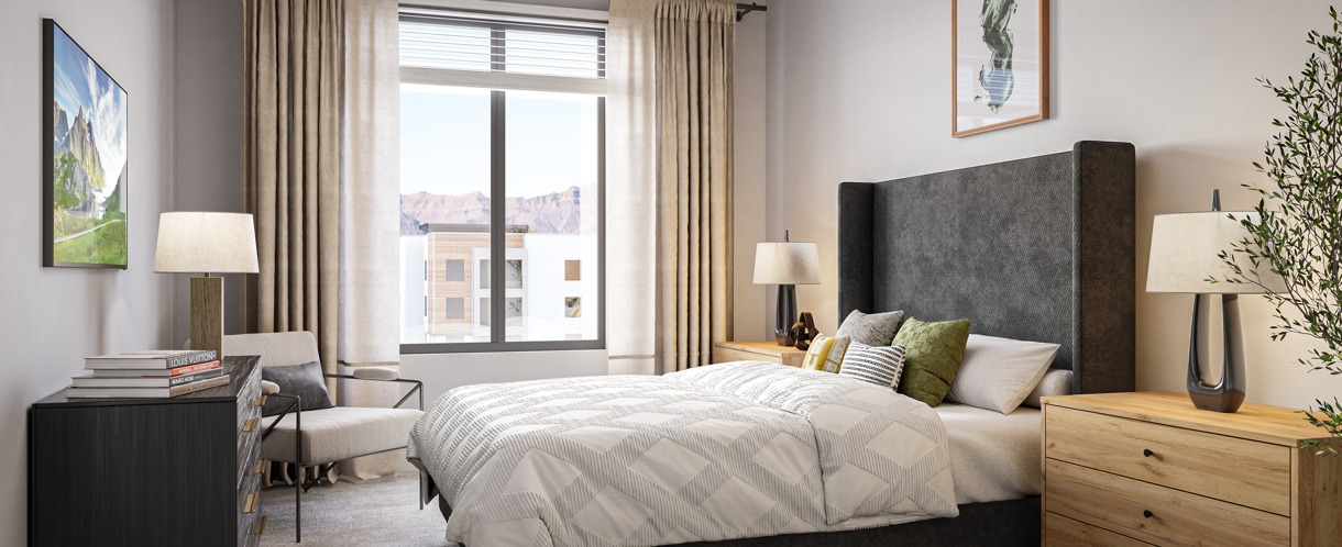 Spacious Bedroom