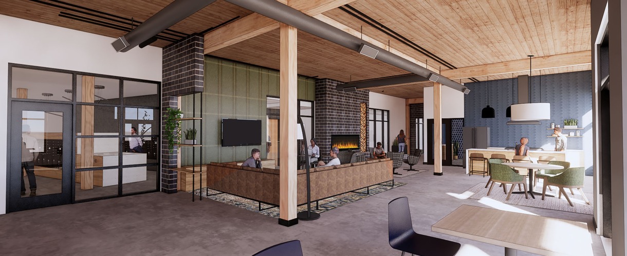 Clubhouse area with Kitchen
