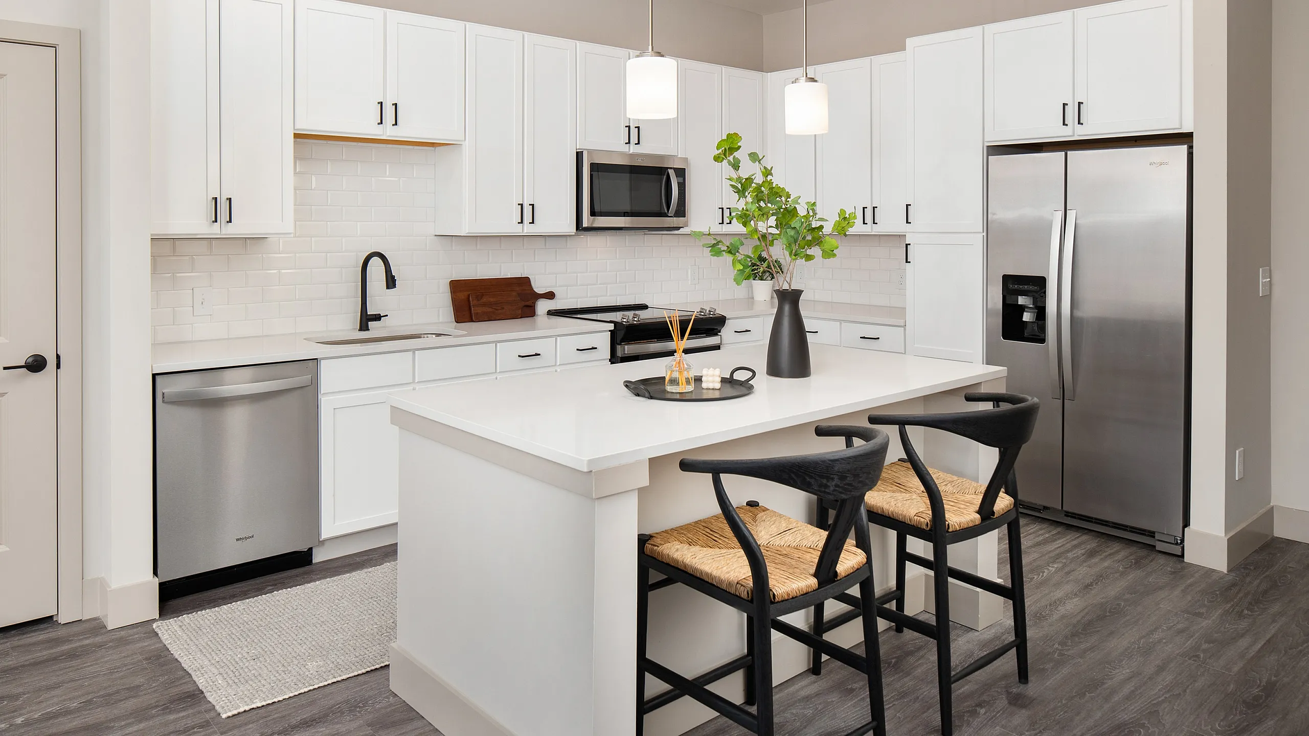 The Hickory unit interior