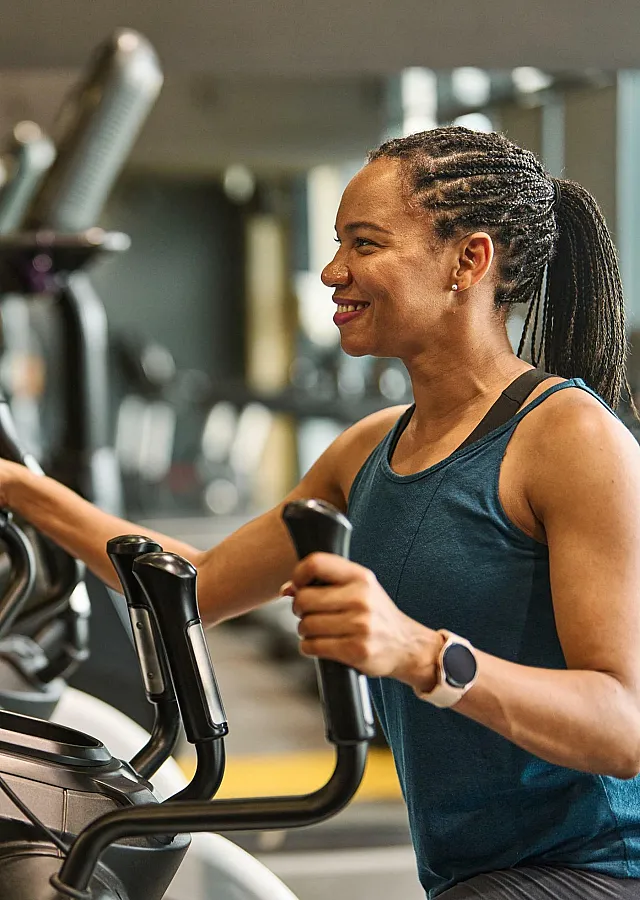girl working out