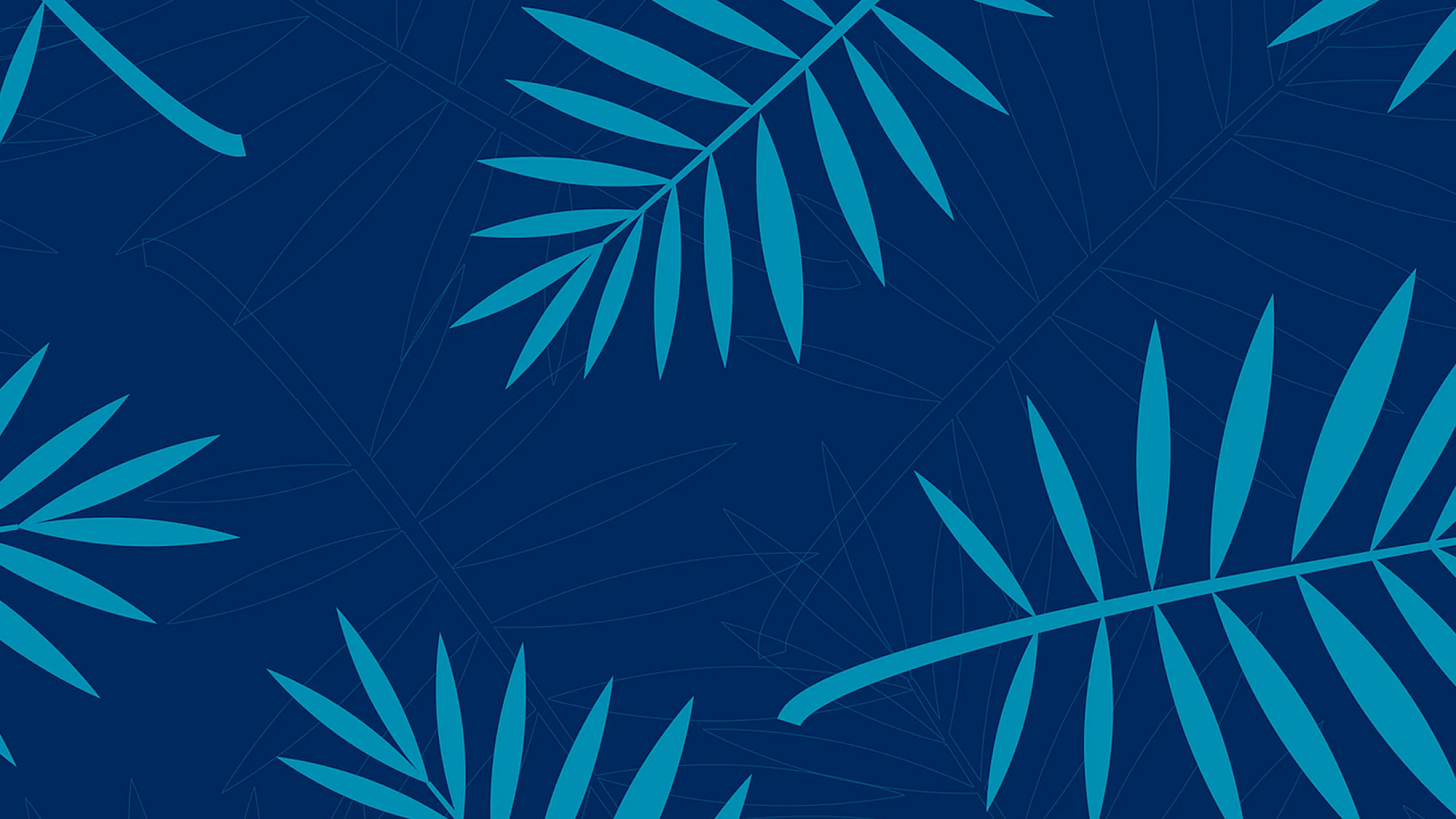 Blue Leaf Design