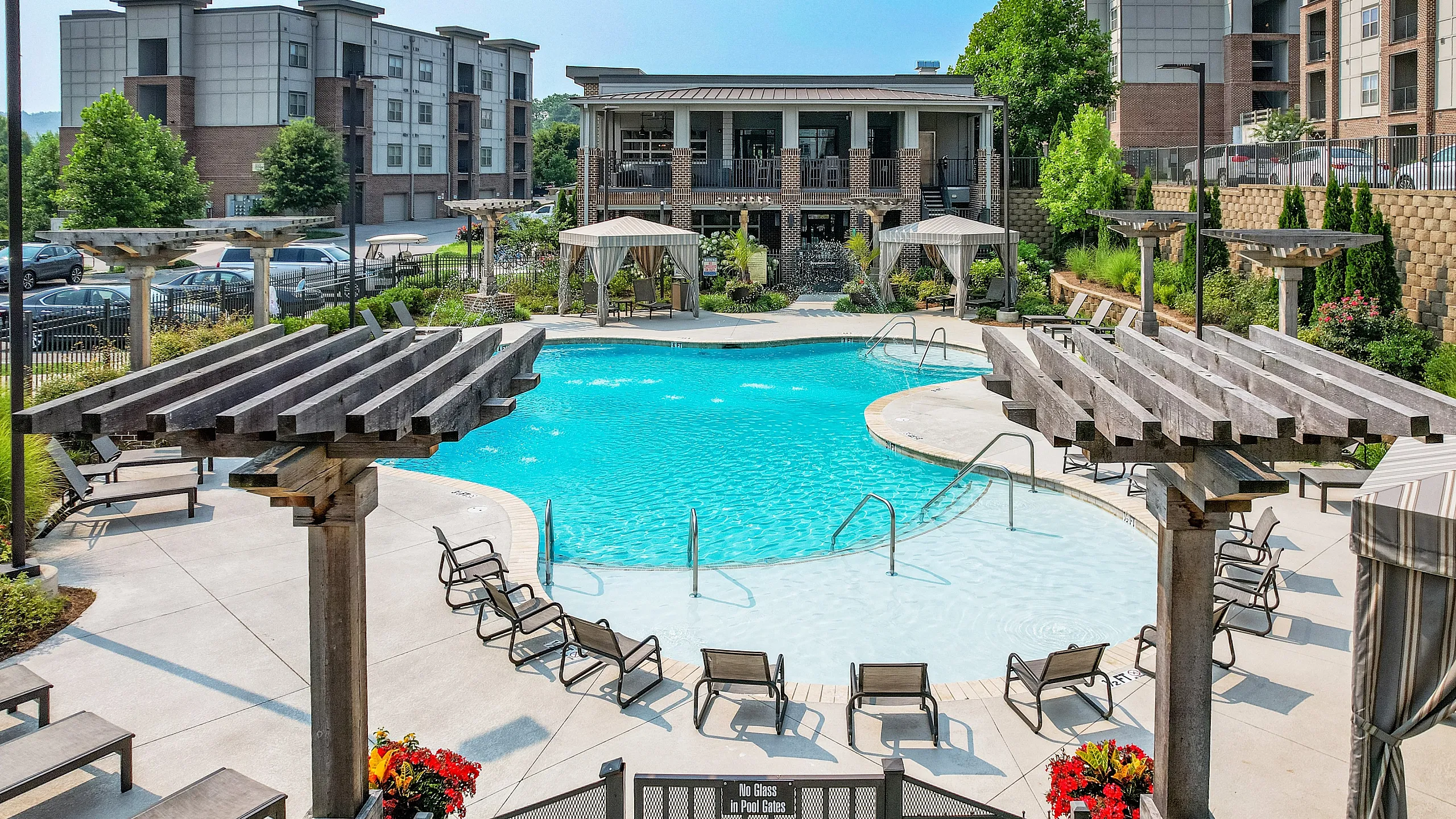 Outdoor pool