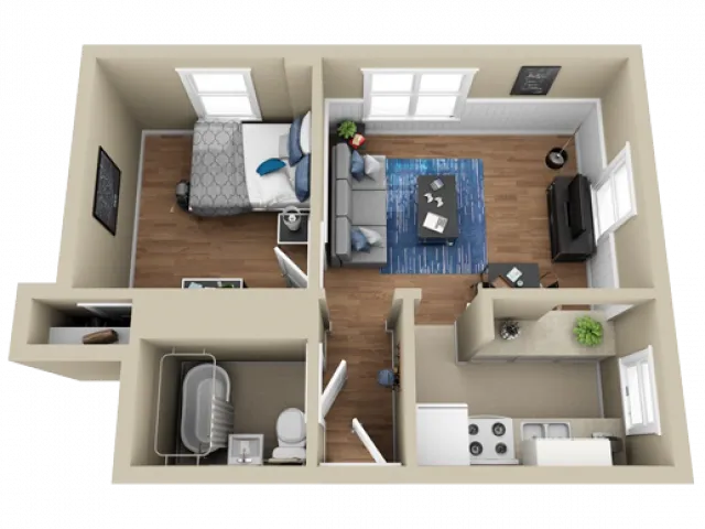 Westfal_one_bedroom