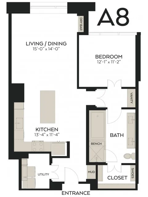 A8 Floor Plan