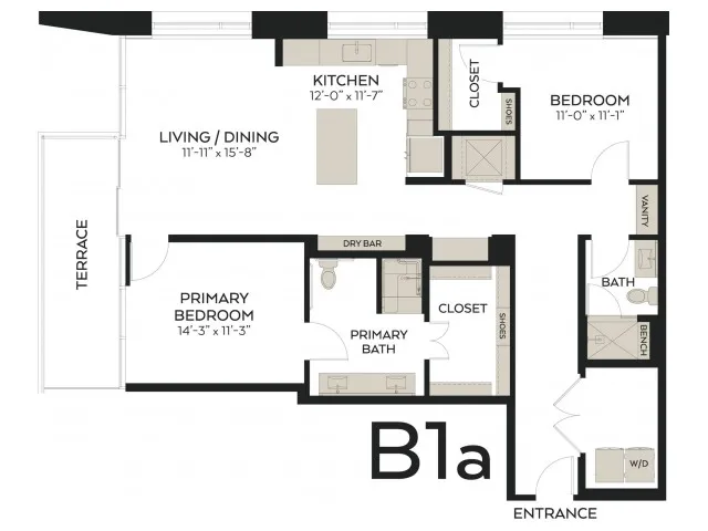 B1a Floor Plan