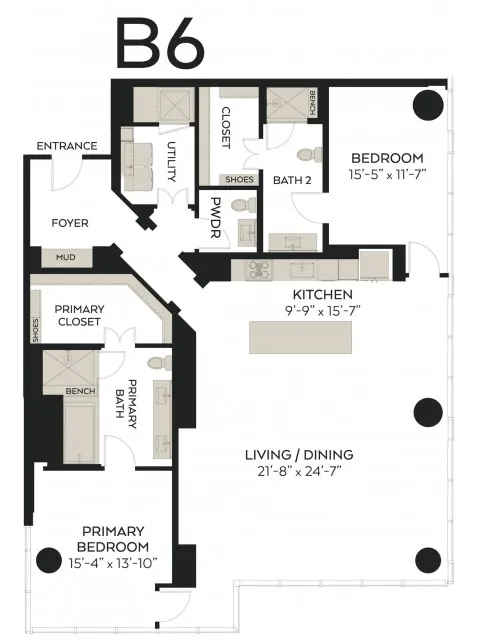 B6 Floor Plan