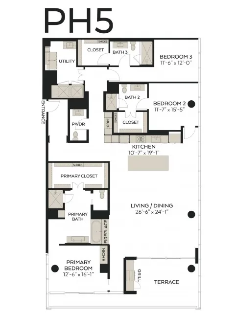 PH5 Floor Plan