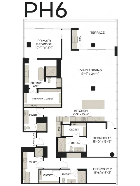 PH6 Floor Plan