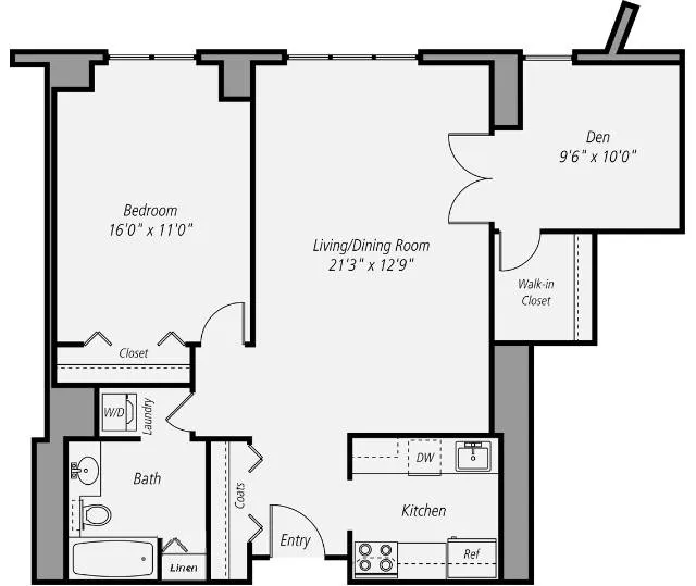 A1DP Floor Plan