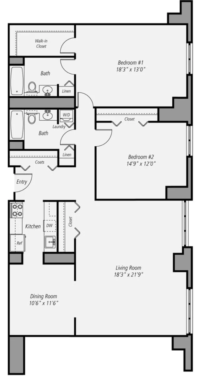B12P Floor Plan