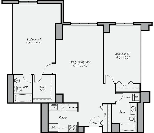 B1P Floor Plan