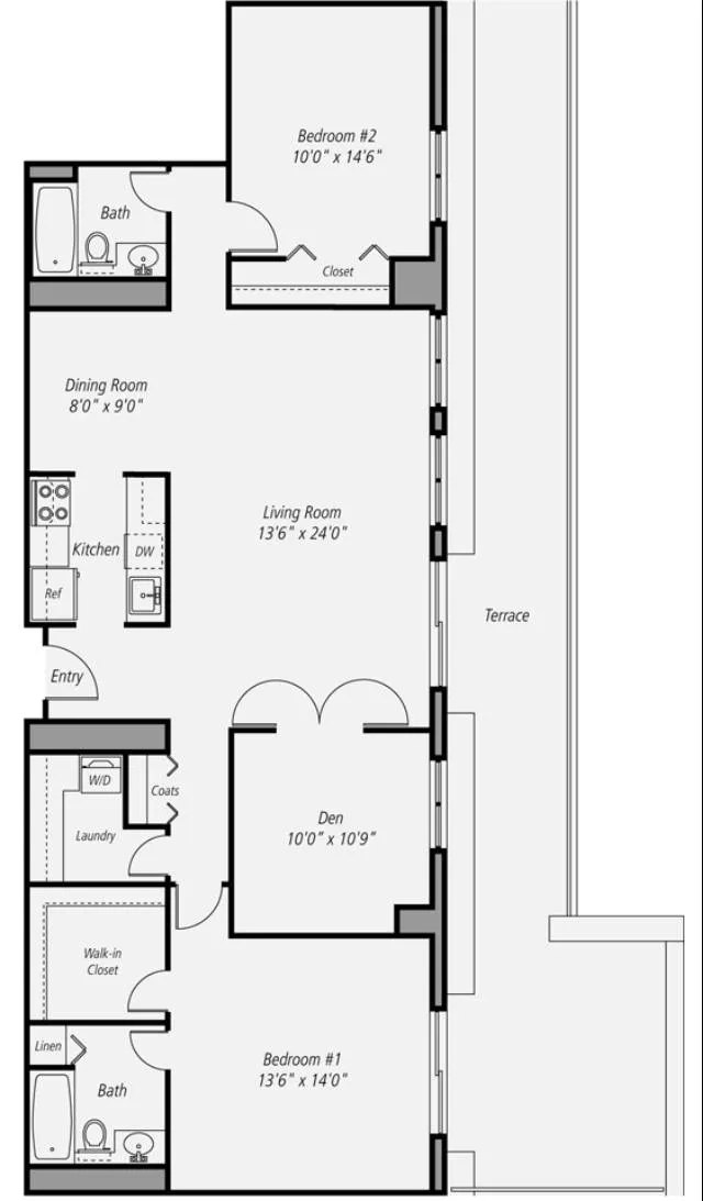 B1DP Floor Plan