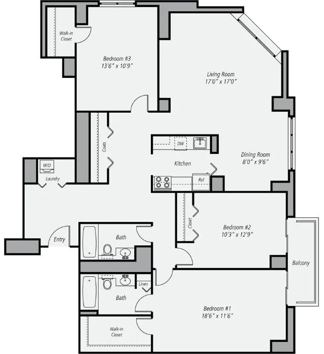 C1P Floor Plan