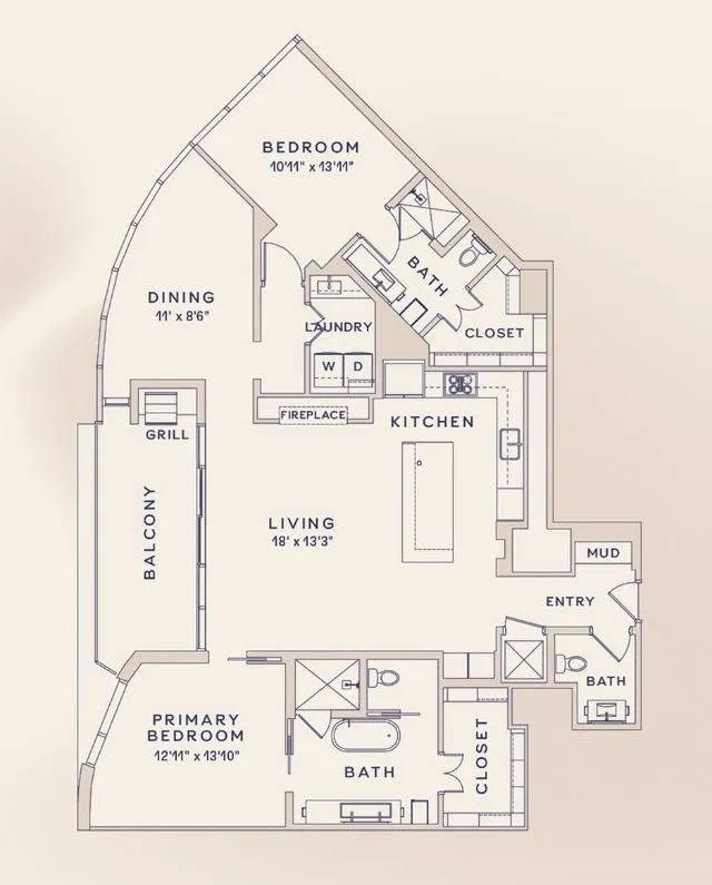 PH1 Floor Plan