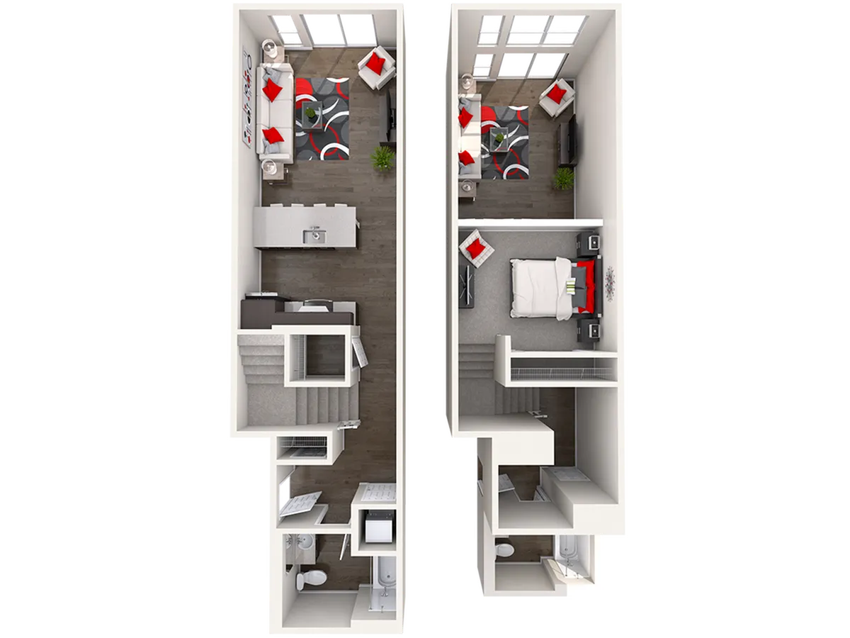 A3 Loft - 1 Bed/1 Bath