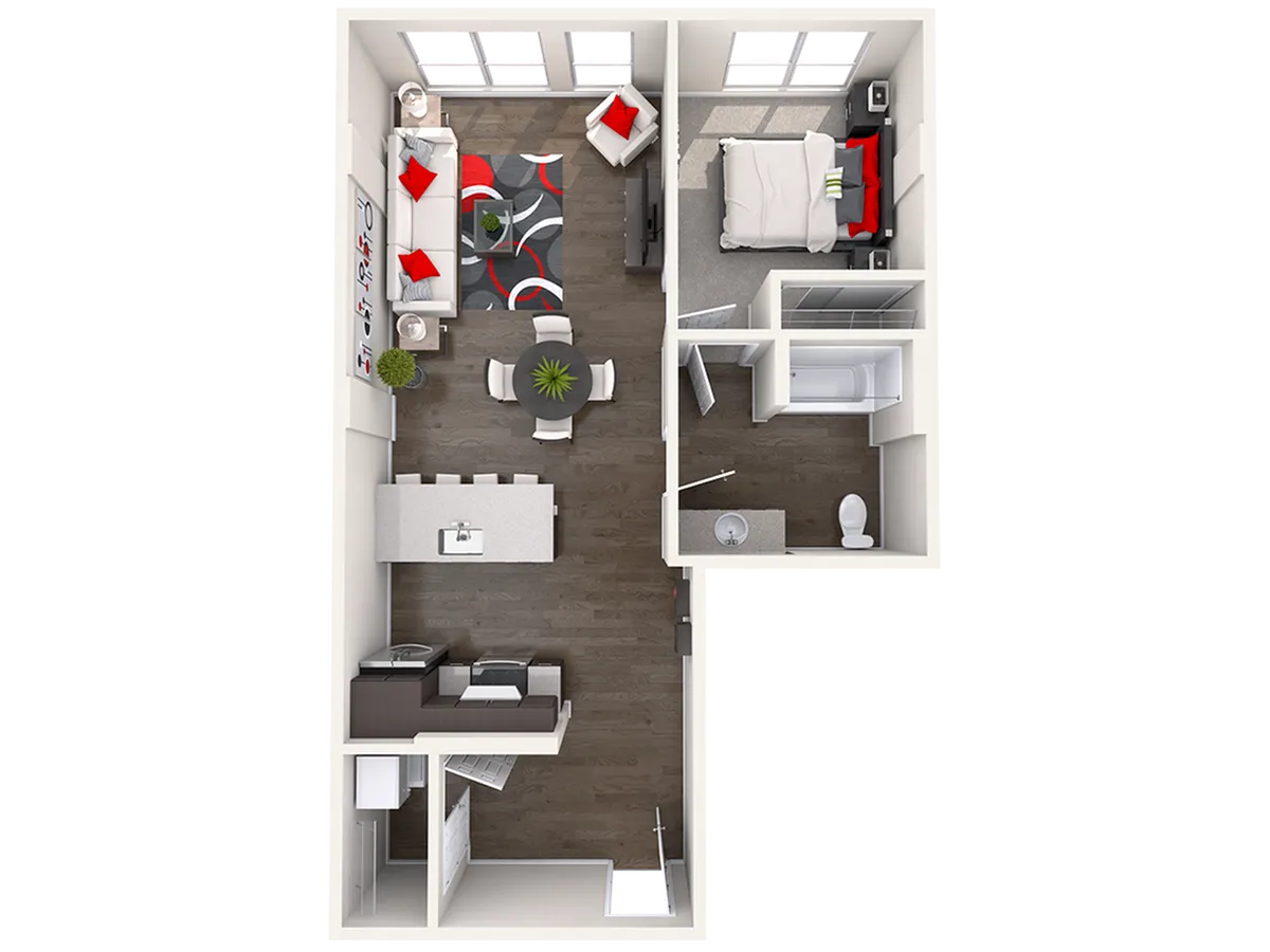B1 - 1 Bed/1 Bath