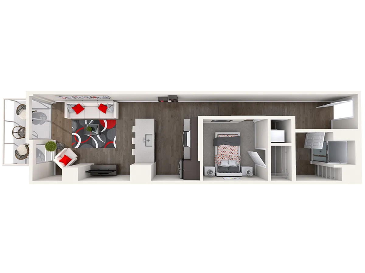 A11 - 1 Bed/1 Bath