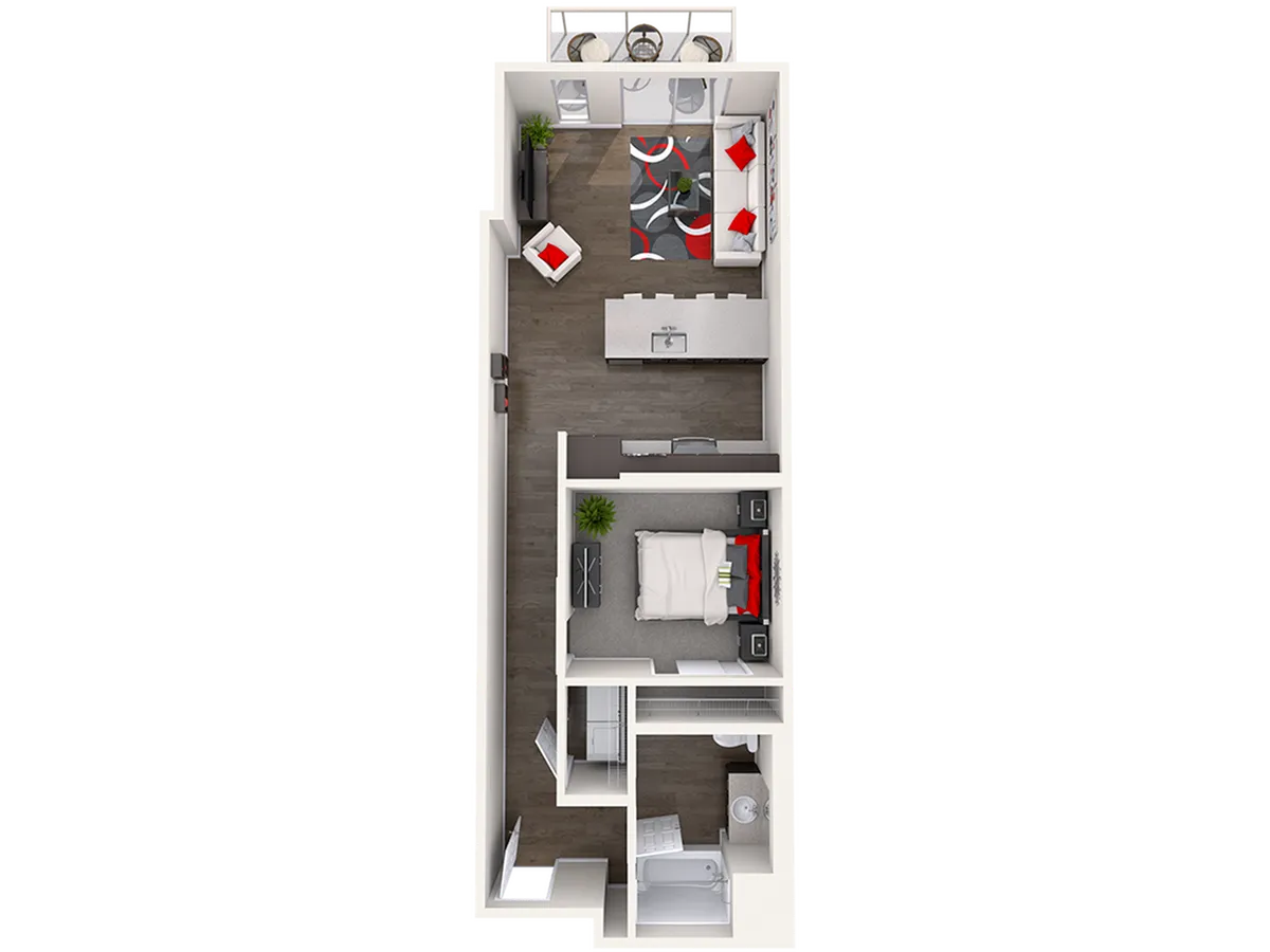 A5 - 1 Bed/1 Bath