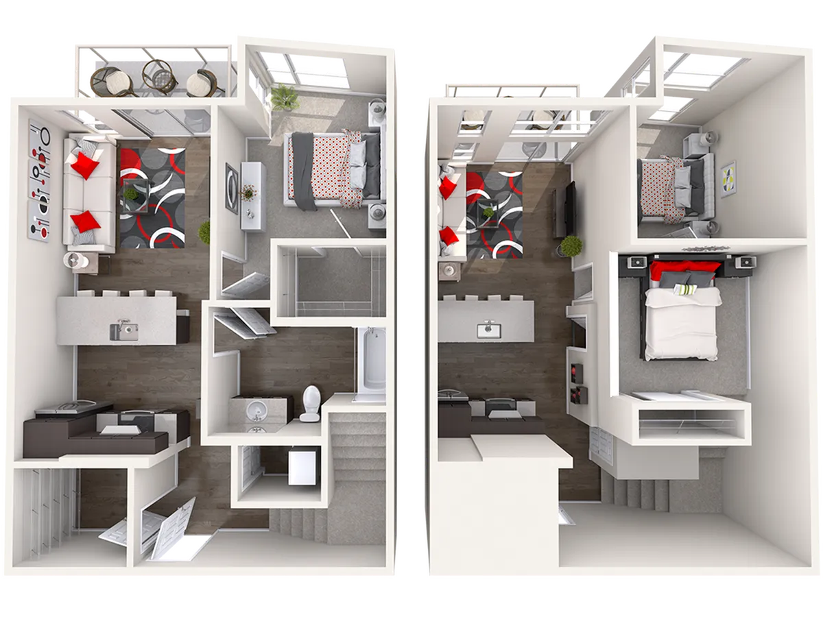 C6 Loft - 2 Bed/2 Bath