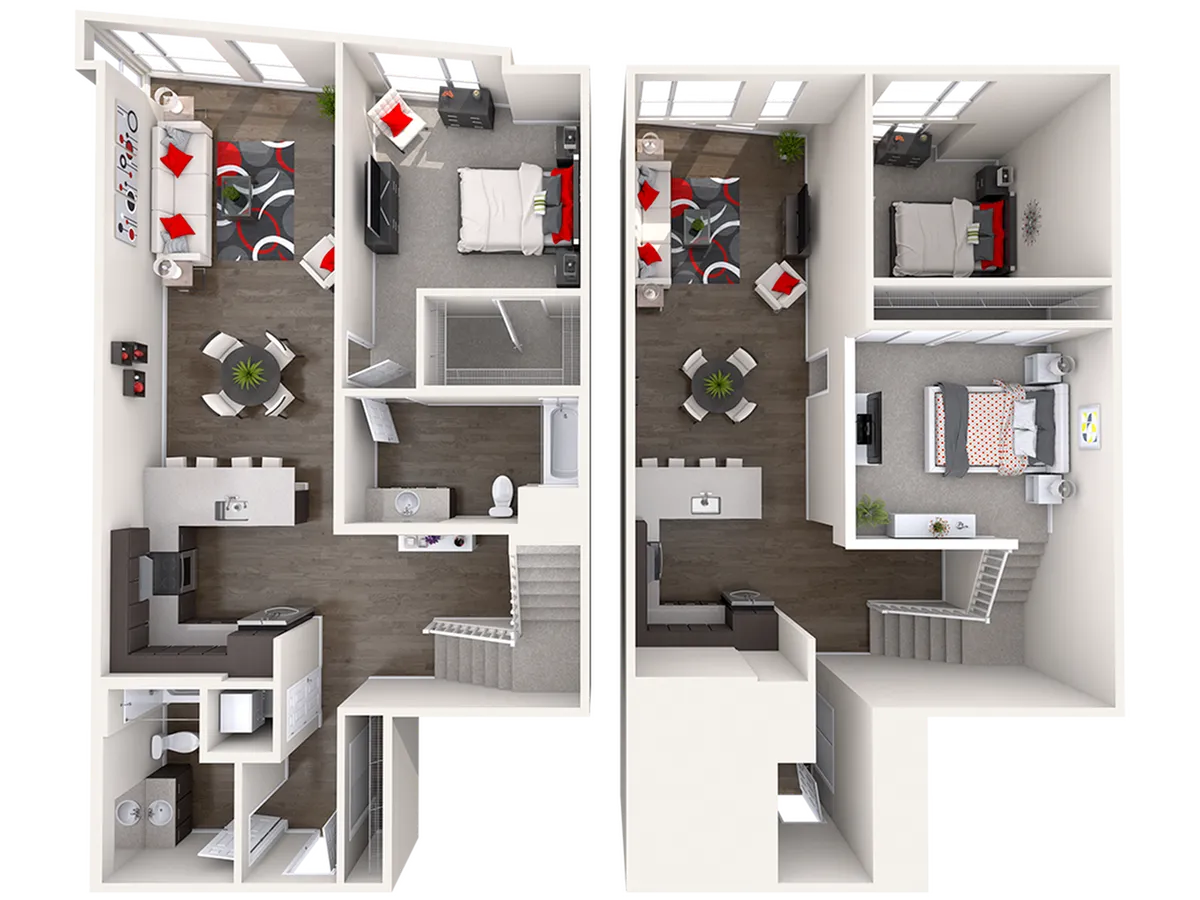 C8 Loft - 2 Bed/2 Bath