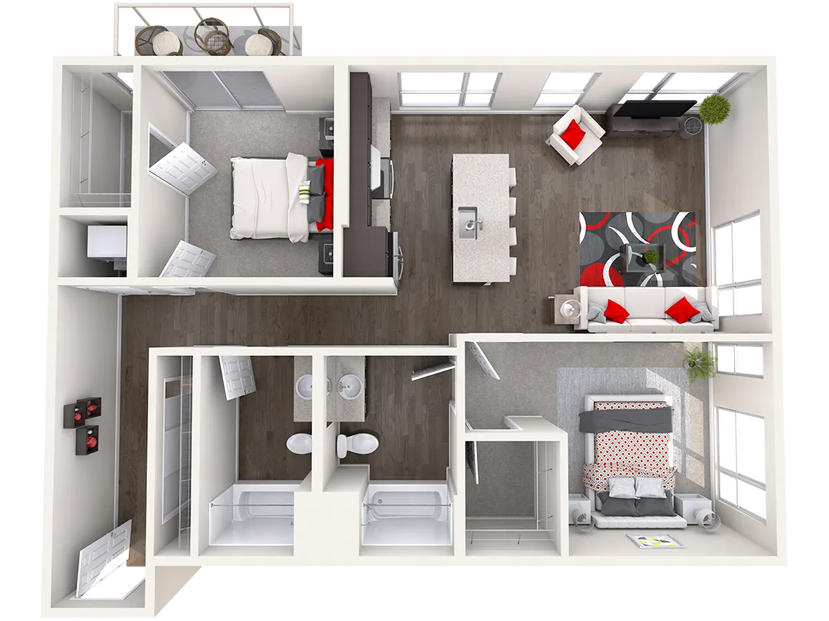 C10 2x2 2 Bed Apartment Talisman c10-2x2-2-bed-apartment-talisman