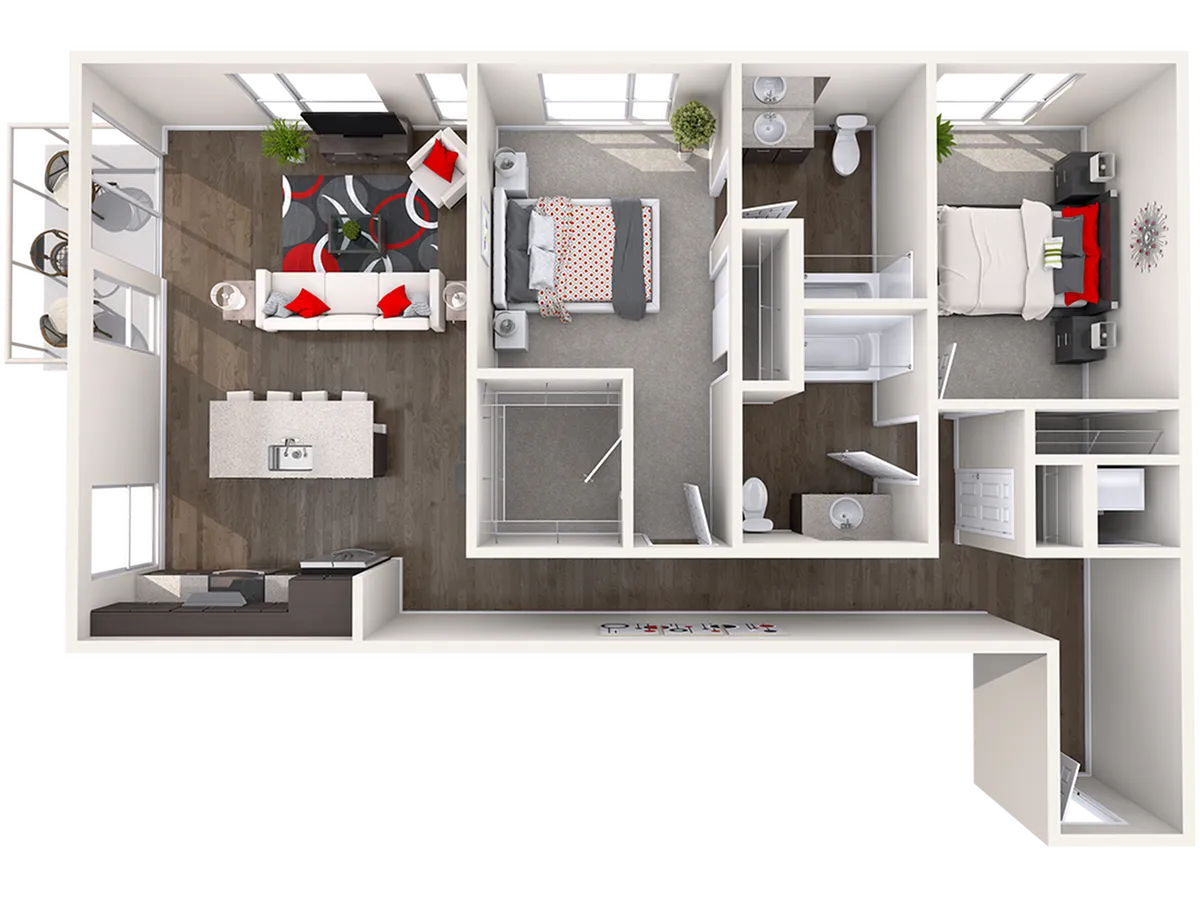 C11 - 2 Bed/2 Bath