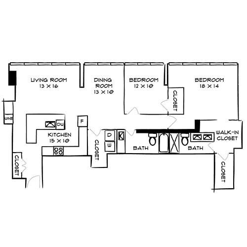 Deco Penthouse