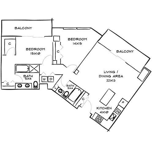 North Washington Penthouse