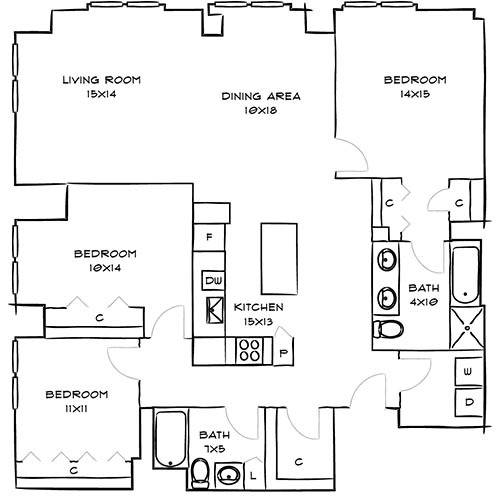 Canal Penthouse