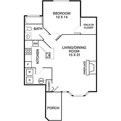 Township - Narrowleaf Apartment Premier Floor Plan