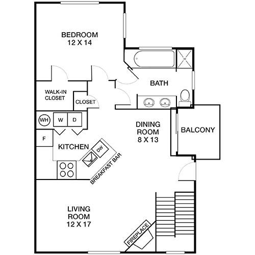 Township - Poplar Apartment Premier Floor Plan