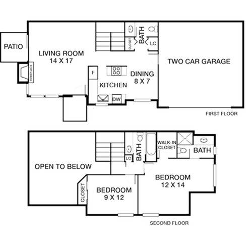 Township - Pinyon Townhome Floor Plan