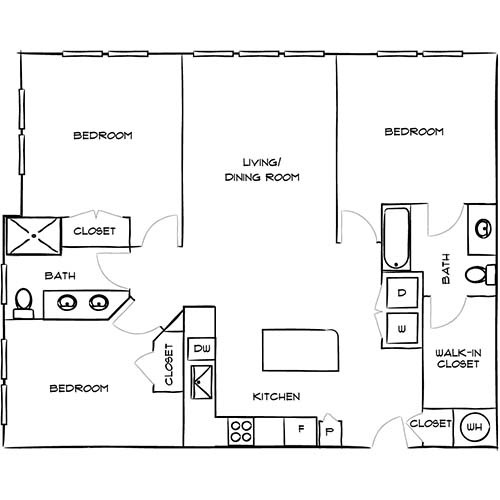 Welton Premier Floor Plan Diagram