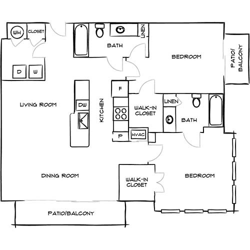 Holly Premier Floor Plan Diagram