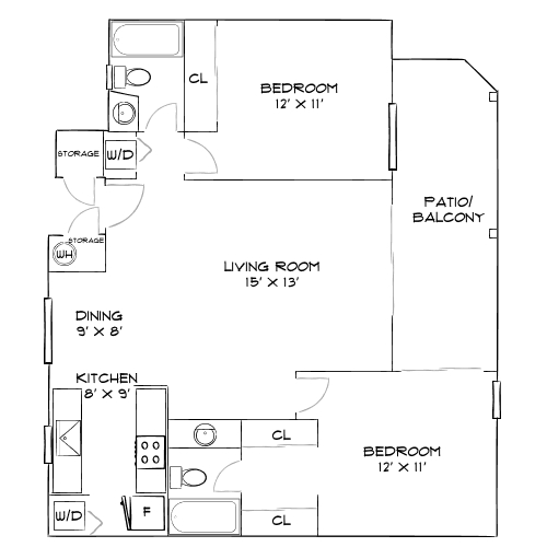 Design 2A Premier 2 floor plan