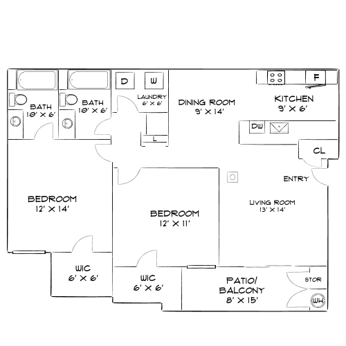 Design 2A Premier floor plan